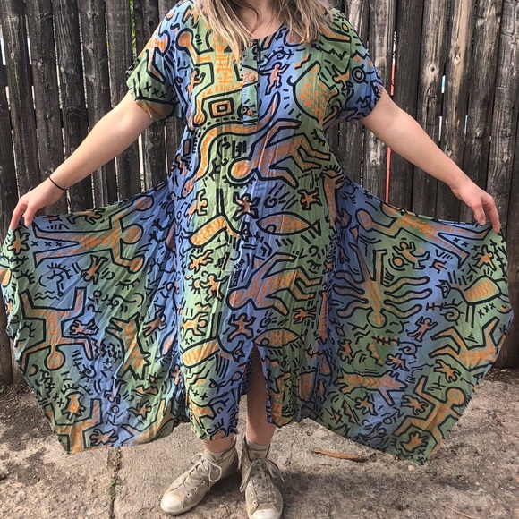 Passports Funky Dress - Picture 2 of 4